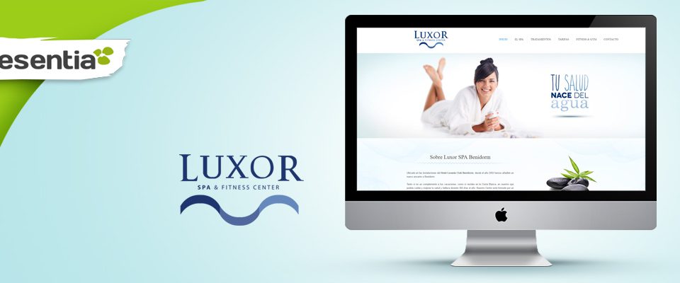 Luxor Spa Benidorm renueva su web